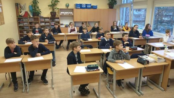 Mokykloje vyko ketvirtų klasių mokinių matematikos olimpiados ,,Skaičiukas - 2023