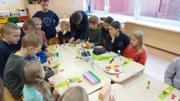 Mokykloje svečiavosi priešmokyklinio ugdymo grupių vaikai